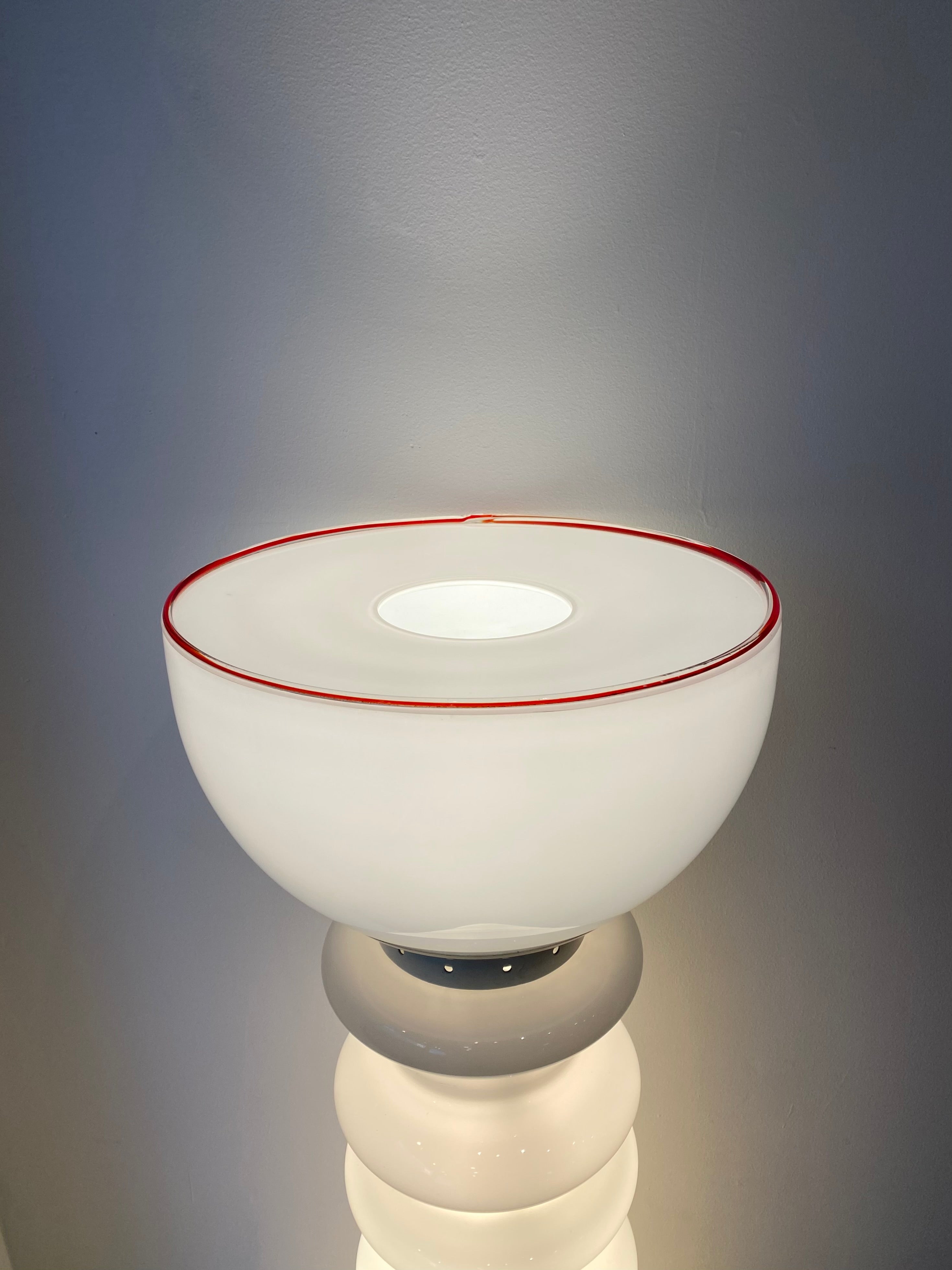 Carlo Nason Murano Glass Floor Lamp