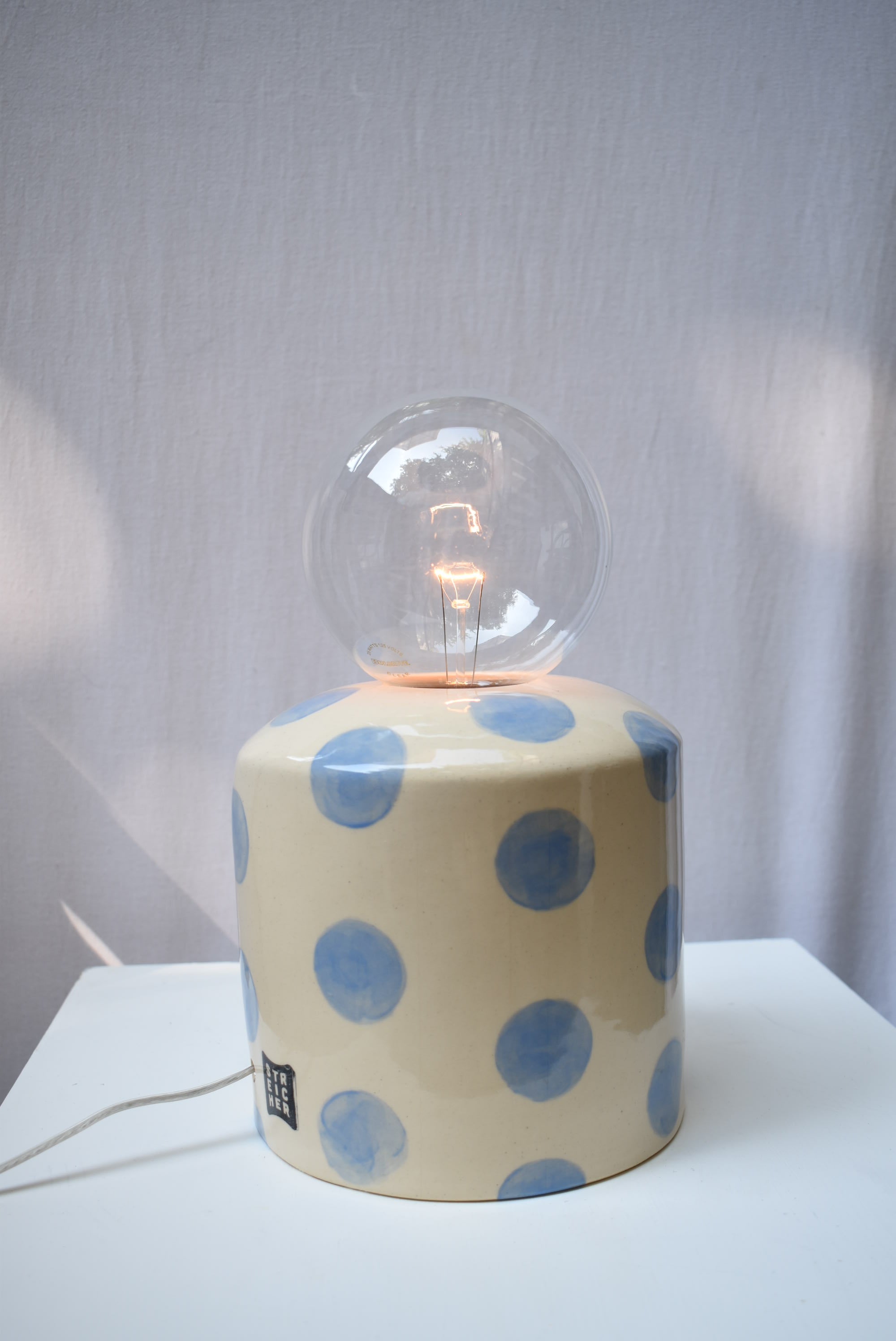 Streicher Goods Polka Dot Lamp