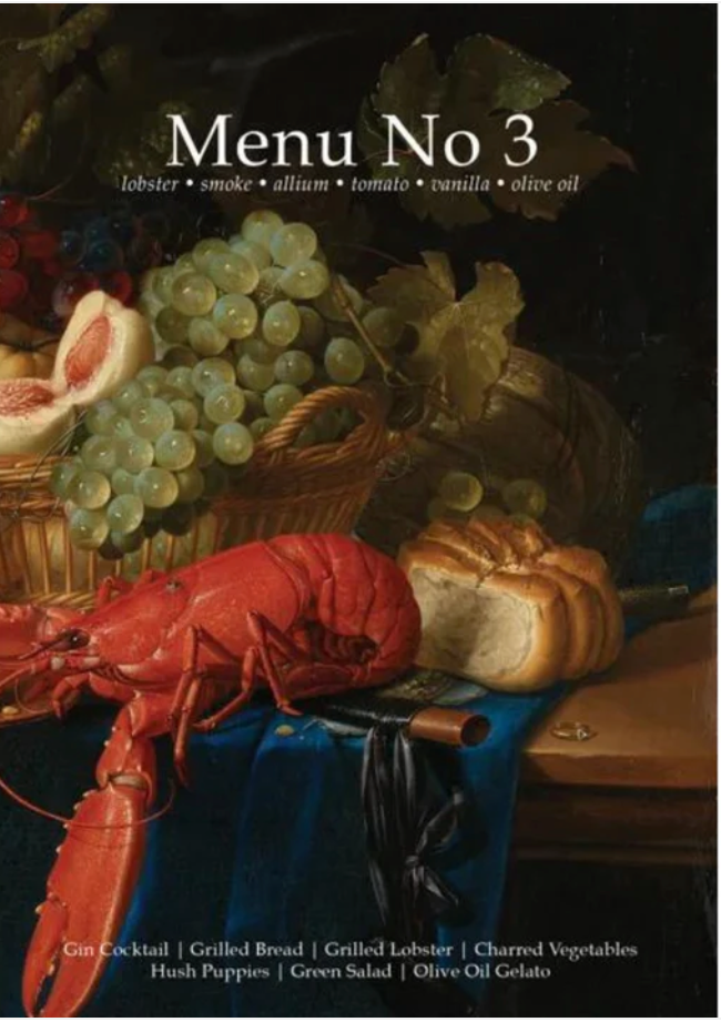 Brian Voll Menu No 3