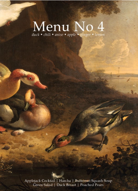 Brian Voll Menu No 4