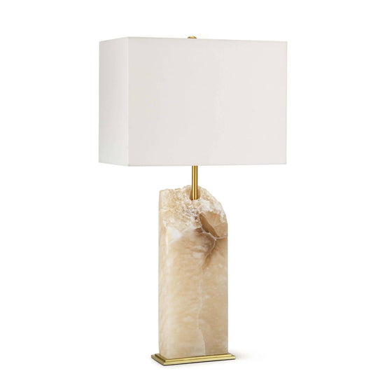 Alabaster Table Lamp (25" H x 13" W)