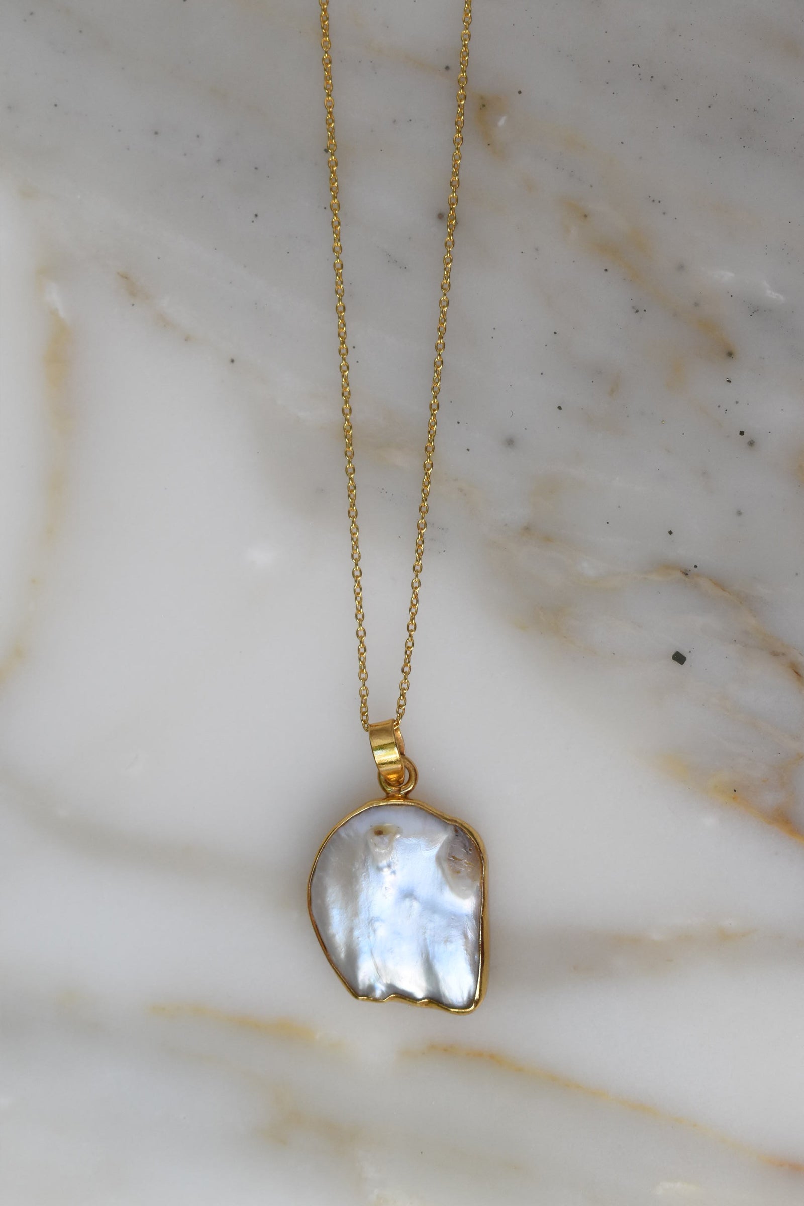 Indi Freshwater Baroque Pearl Necklace