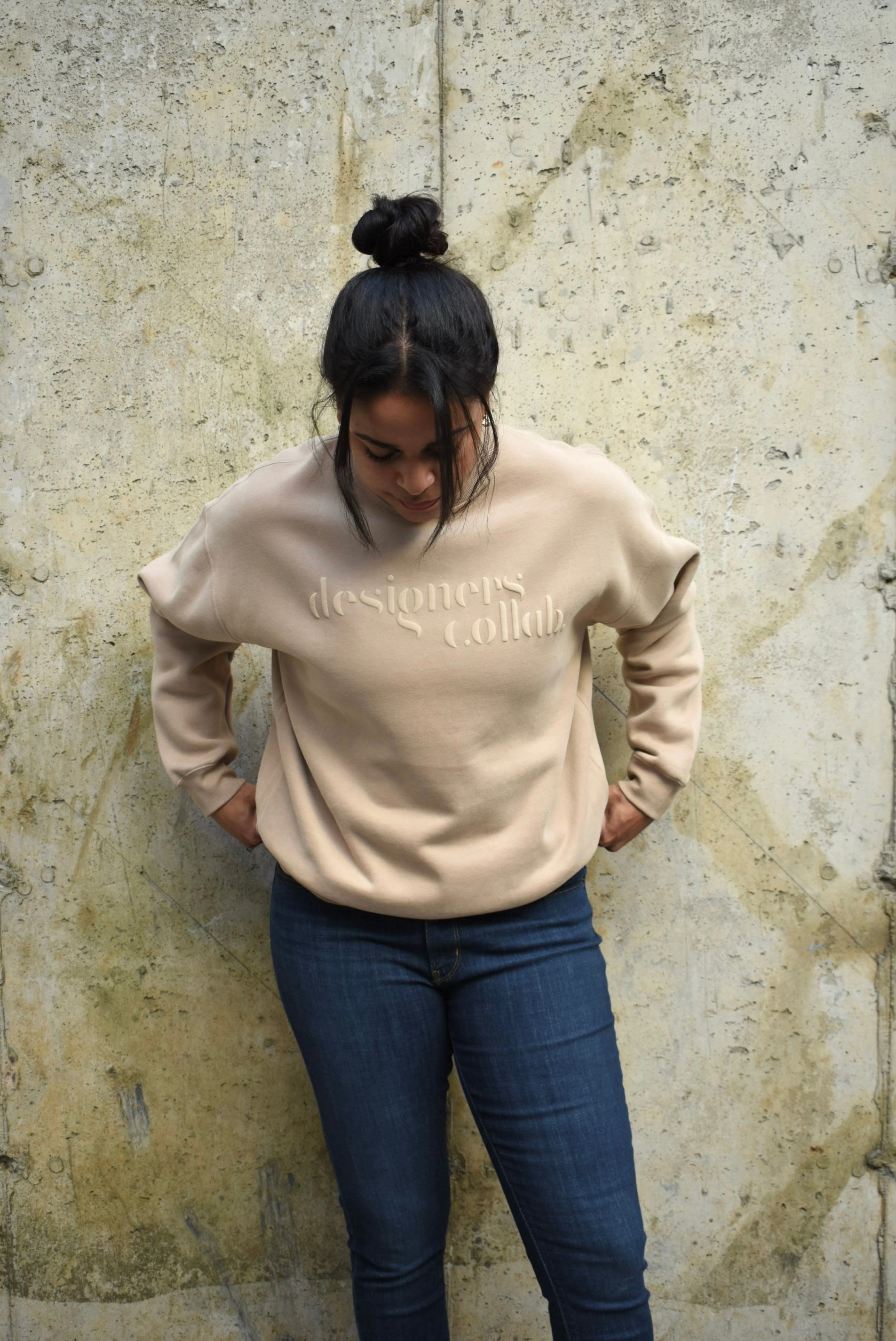 designers collab. Crewneck sweater