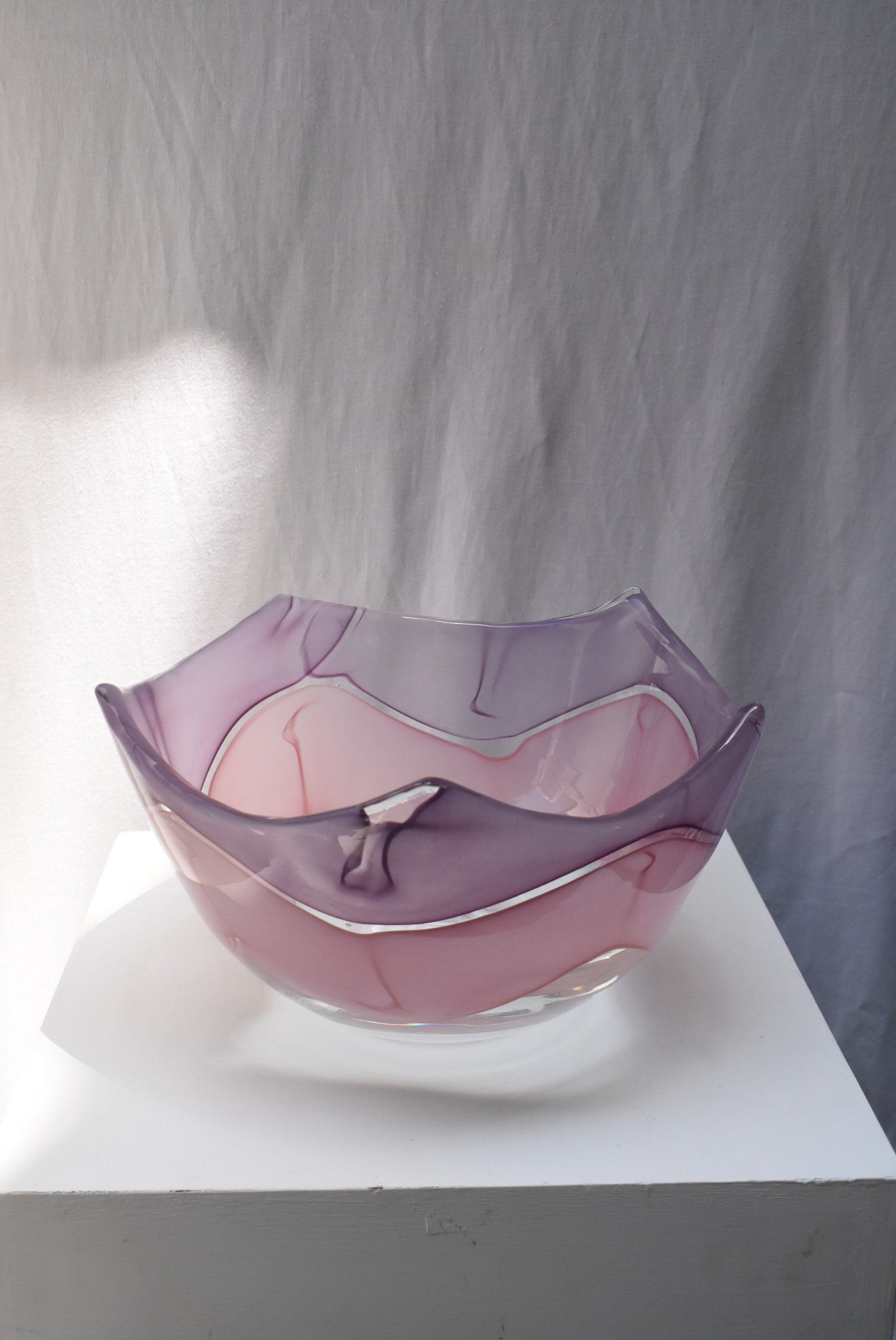Rare Glass Serving Bowl