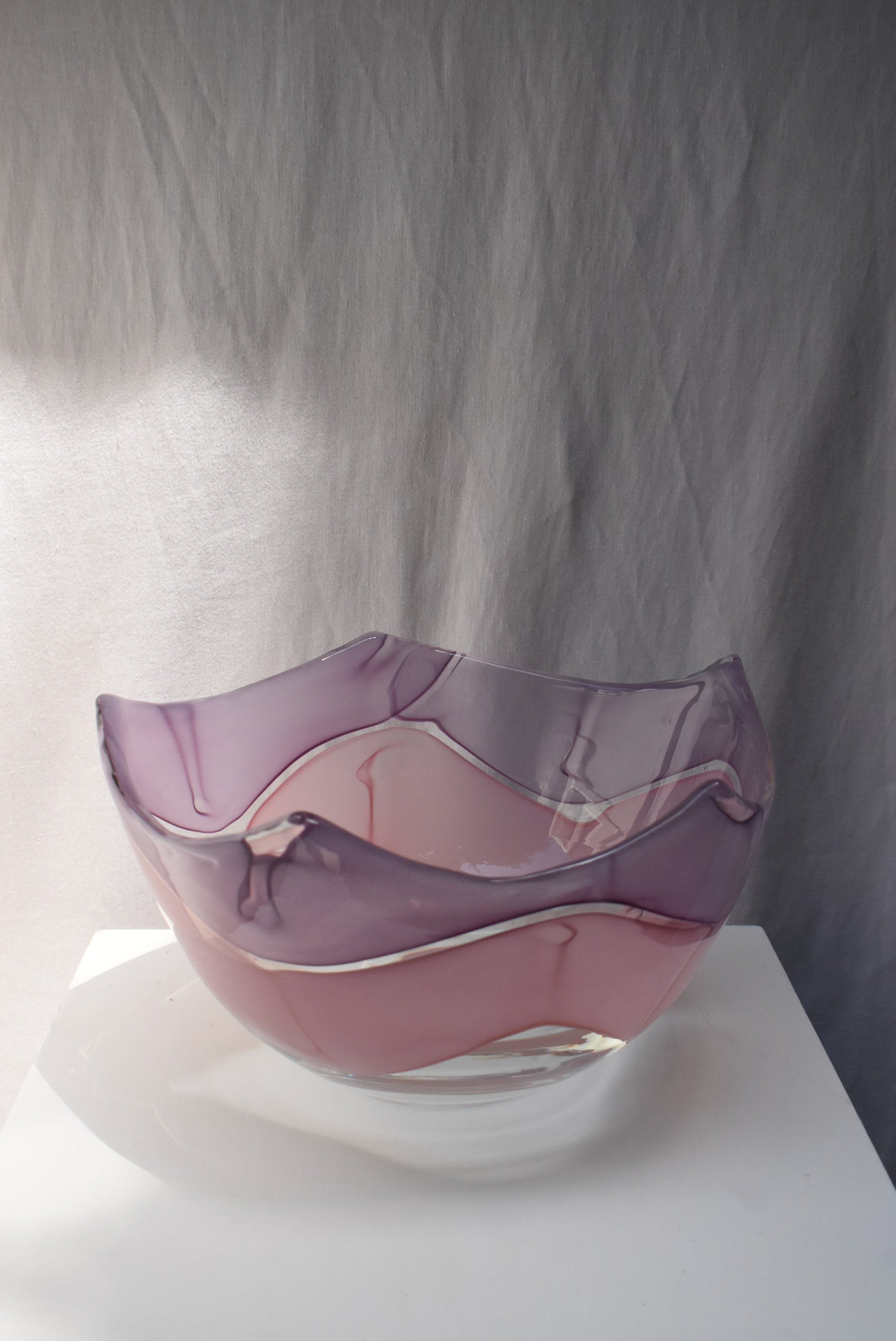 Rare Glass Serving Bowl
