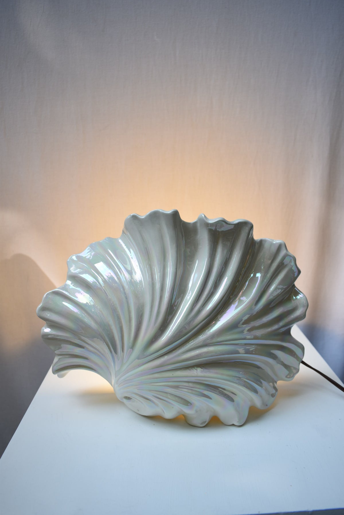 Ruby Lamp Shell Ceramic Shell Lamp | designers collab.