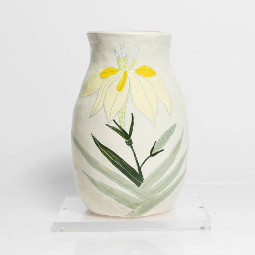 Gansgras Wildflower Ceramic Vase