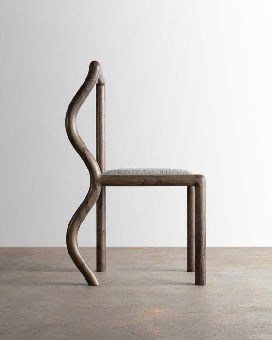 Squiggle Chair | Oxidized Maple