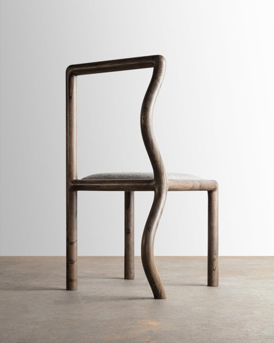 Squiggle Chair | Oxidized Maple