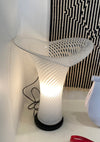 Vintage Dreamy Vortex Murano Table Lamp