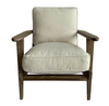 White & Oak Arm Chair