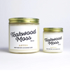 Teakwood Moss Candle