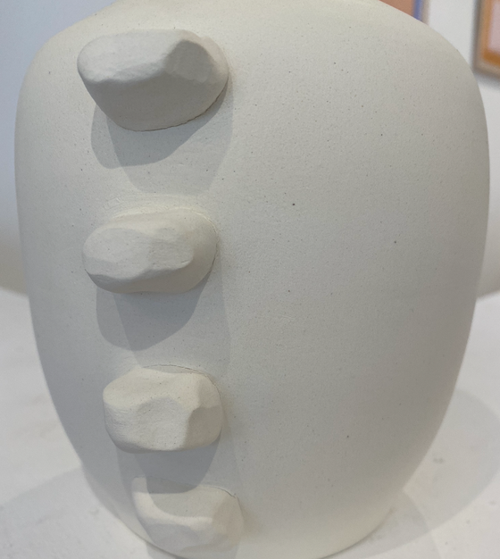 Ceramic Vase with Bumps