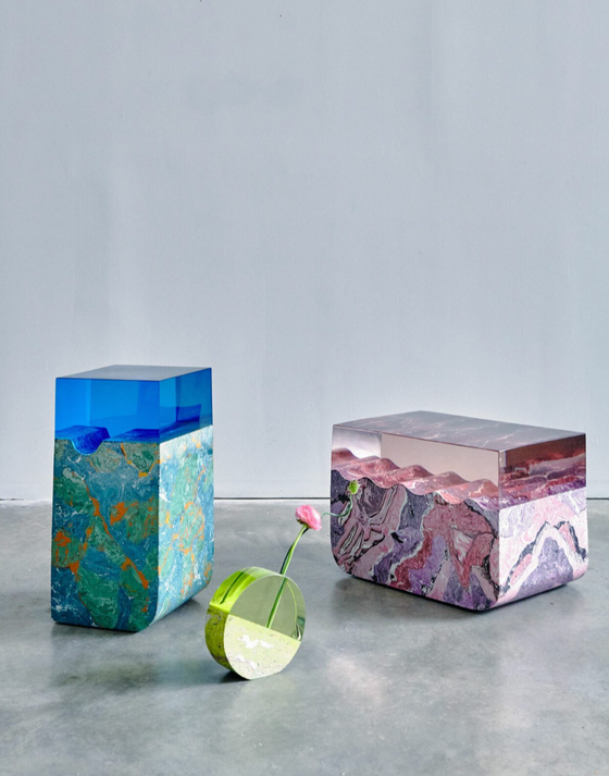 Soulmate Side Tables by Martina Guandalini