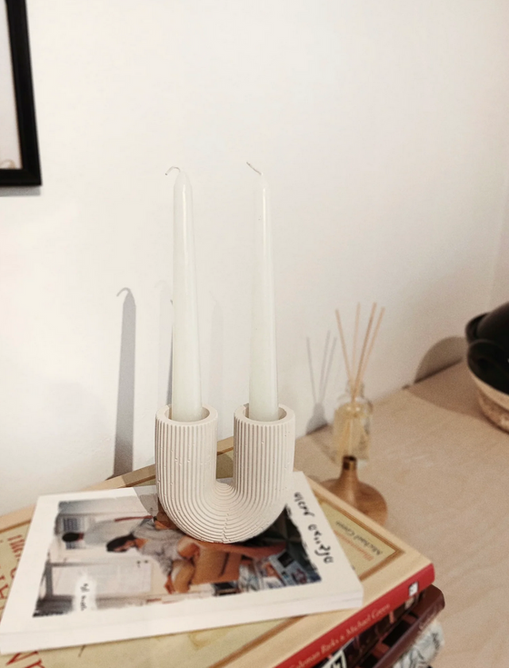 Nordic Double-Sided Candle Stick Holder