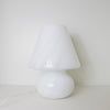 Vintage Murano White Lamp