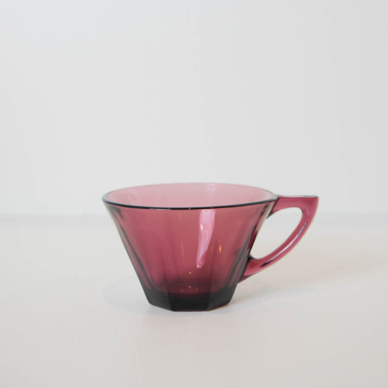 Amethyst Octagonal Tea Set Cup