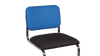 Knoll Cesca Armless Upholstered Bar Stool – Blue Black