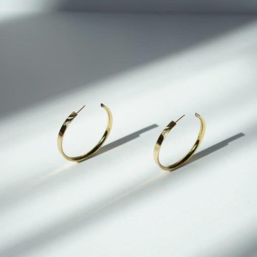 Soleil Hoop Earrings